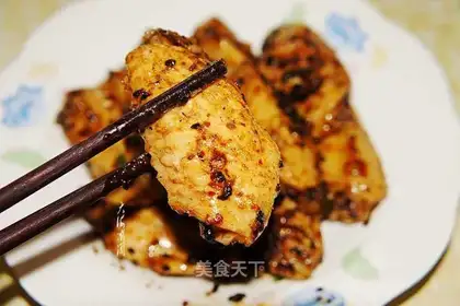 Spicy fried wings
