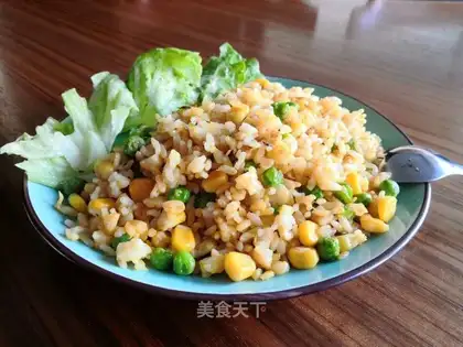 Quick-fried rice