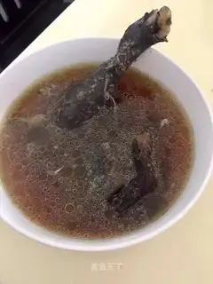 The chicken soup