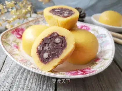 Red bean sticky bag