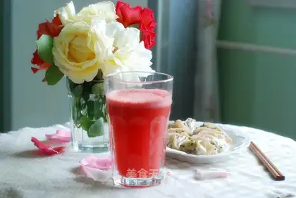 Fresh watermelon juice