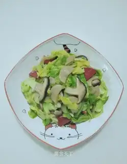 Scrambled mushrooms