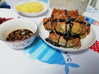 Steam crabs