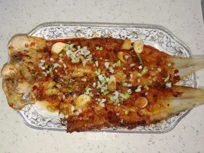 Spicy tower fish
