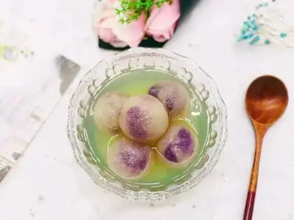 Crystal potato soup