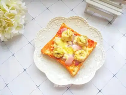 Vegetable toast