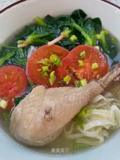 Chicken noodles