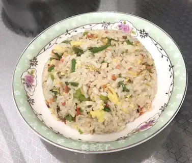 Delicious fried rice