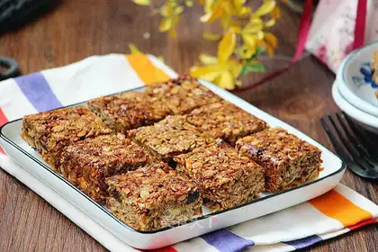 Red sugar oatmeal