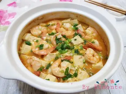 Shrimp tofu