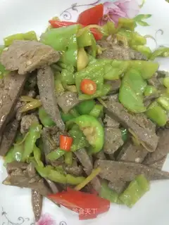 Fried liver