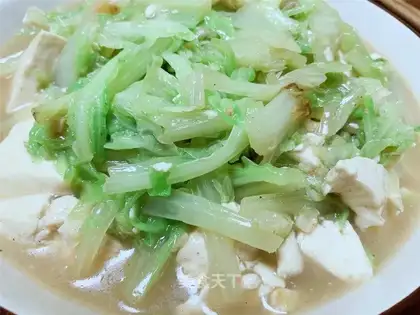 Get the cabbage tofu