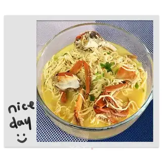 Crabs boiled silk