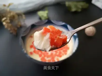 Milk carrot eggs