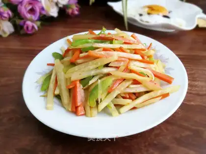 Scrambled carrots