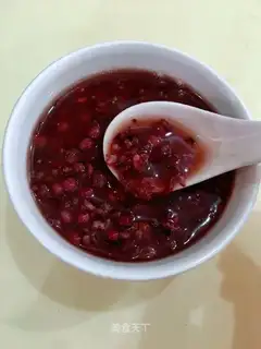 Red bean, black rice