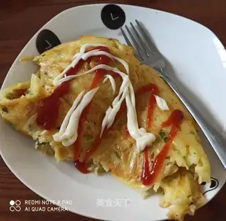Potato egg pancake
