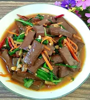 Pork's blood