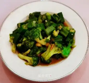 Garlic broccoli