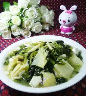 Snow cuisine boils tofu