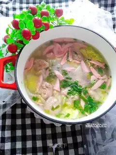 ♪ Sandpot meatball soup ♪