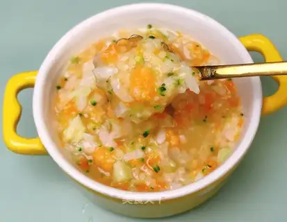 Porridge for shrimp