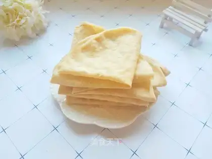The Shandong pie is made at home: memory of childhood