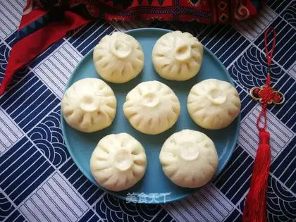 radish, tofu-curded puff bag