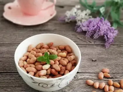 Five peanuts