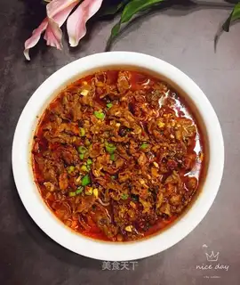 Boiled beef chips