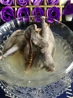 The Western cucumbers are soaked