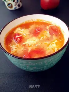 Tomato egg soup