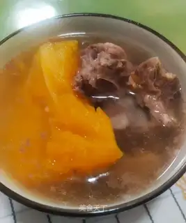 Pumpkin tampon soup