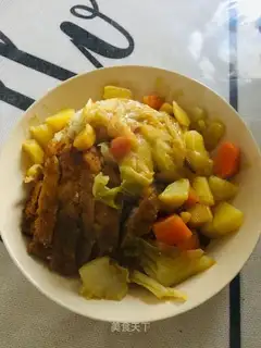 Curry pork chops