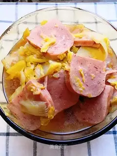 Soup with cabbage and potatoes