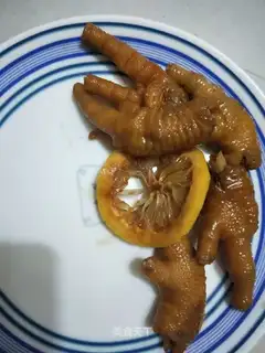 Lemon chicken claws