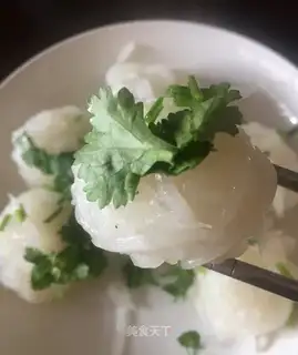 Clear the radish balls