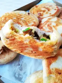 Goose egg radish pie