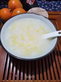 Corn dung congee
