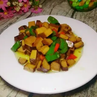 Hot pepper fried eggs