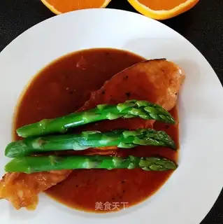 Orange juice salmon