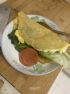 Hand grab cake