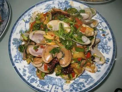 stir-fried garlic