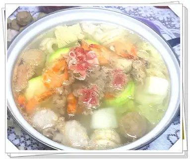Shuan vegetable hot pot