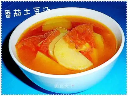 Tomato and potato soup