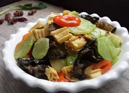 stir-fried vegetable lettuce