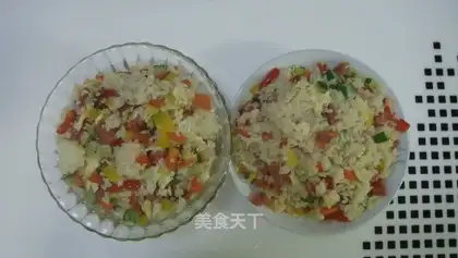 rainbow fried rice