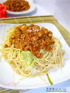 noodles with bean