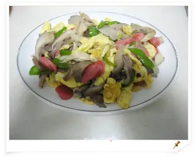 Sauteed mushrooms with assorted assorted ingredients