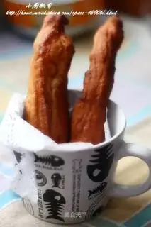 Home-made healthy fried dough sticks
